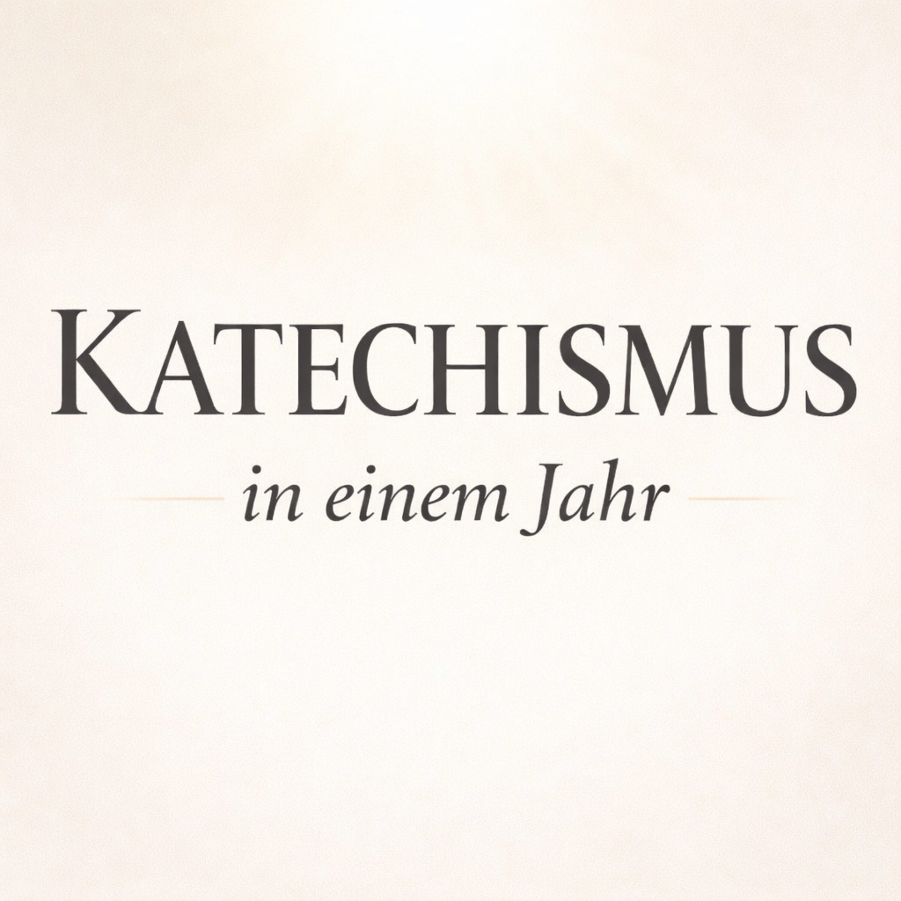 Katechismus in einem Jahr Cover
